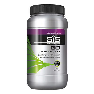 SiS GO Electrolyte Pot poeder zwarte bes 500 gram