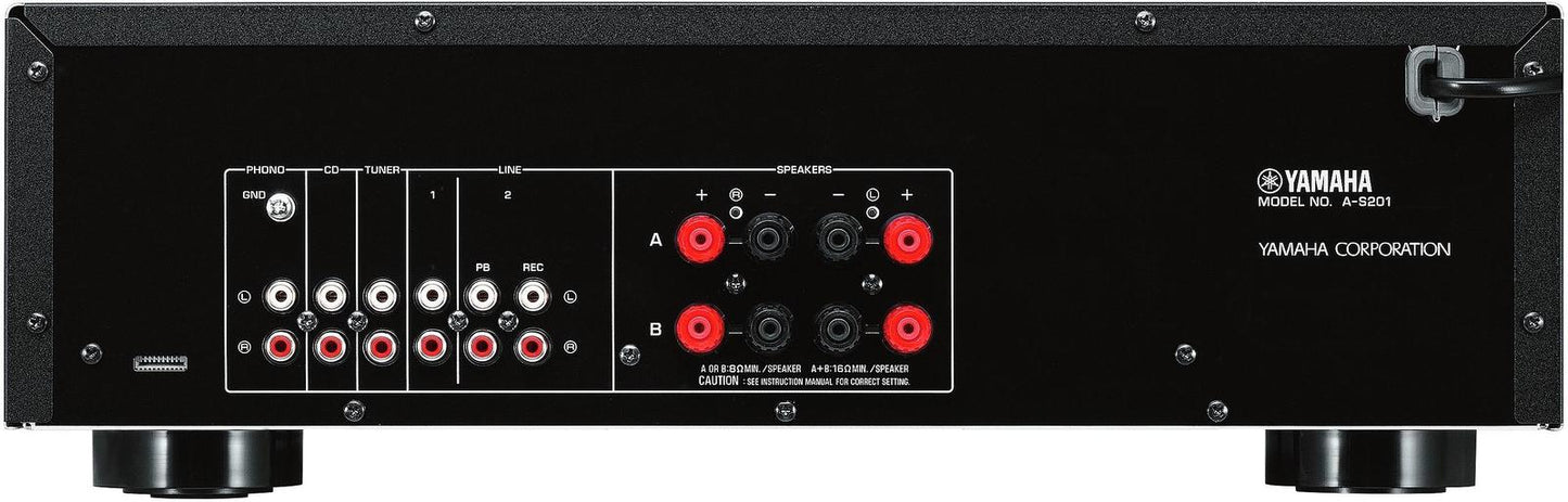 Yamaha A-S201B Versterker met Phono MM aansluting